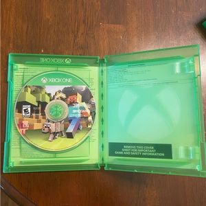 Minecraft game for Xbox One, Lightly used, great condition